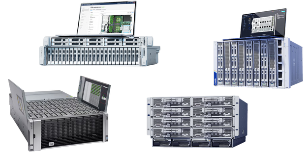 Serveurs industriels Cisco - Système informatique unifié (UCS) avec serveurs rack UCS série C et Serveurs lames UCS série B