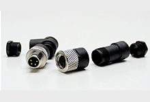 <strong>1200910001 – N03FA03124</strong><br/><span style="color : #000000 ;">Nano-Change (M8) Attachable Connectors, Straight Female, 3 Poles</span>