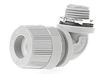 <strong>1300980230 – 5625W</strong><br/><span style="color : #000000 ;">MAX-LOC Strain Relief Cord-Sealing Grip, 3/4″ NPT, 90° Angle Male with O-Ring, Cable Diameter 9.53-11.10mm (.375-.437″)</span>