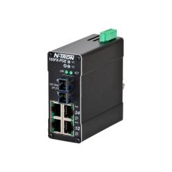 <strong>105FXE-SC-40-POE-MDR</strong><br/><span style="color : #000000 ;">Switch POE industriel MDR non géré 105FX, SC 40 km</span>