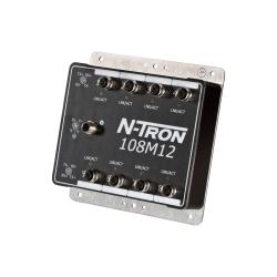<strong>108M12</strong><br/><span style="color : #000000 ;">Switch Ethernet industriel non géré 108M12 IP67</span>