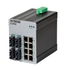 <strong>112FXE4-SC-40</strong><br/><span style="color : #000000 ;">Switch Ethernet industriel non géré 112FX4, SC 40 km</span>
