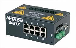 <strong>508TX-N</strong><br/><span style="color : #000000 ;">Switch Ethernet industriel 508TX avec surveillance</span>