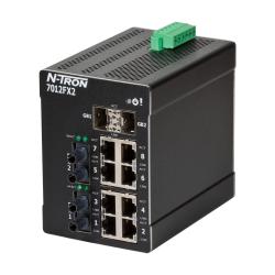 <strong>7012FX2-ST</strong><br/><span style="color : #000000 ;">Switch Ethernet industriel géré 7012FX2, ST 2 km</span>