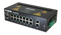 <strong>7018TX-HV</strong>Switch Ethernet industriel géré HV 7018TX
