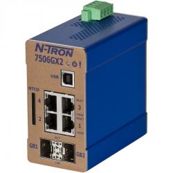 <strong>7506GX2-SX</strong><br/><span style="color : #000000 ;">Switch Ethernet industriel géré 7506GX2, LC 550 m</span>