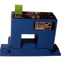 <strong>CTR05000</strong><br/><span style="color : #000000 ;">Transducteur de courant alternatif à valeur efficace vraie, 50 A à 4-20 mA, boîtier divisé</span>