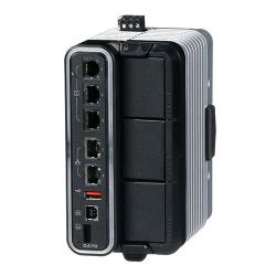 <strong>DA70A1FNNNNNN030</strong><br/><span style="color : #000000 ;">Passerelle IIoT modulaire avancée FlexEdge® DA70A à 3 rails avec E/S évolutives : 2 RS-232, 1 RS-485 et sortie vidéo</span>