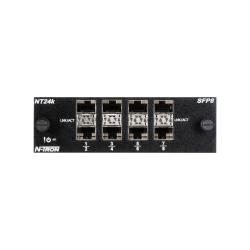 <strong>NT24K-SFP8</strong><br/><span style="color : #000000 ;">Module NT24k® – 8 emplacements d’extension SFP 1000Base uniquement</span>