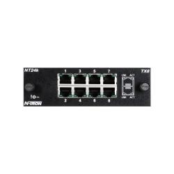 <strong>NT24K-TX8</strong><br/><span style="color : #000000 ;">Module NT24k® 8 ports 10/100/1000BaseT</span>