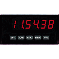 <strong>PAXCK010</strong><br/><span style="color : #000000 ;">Minuterie/horloge temps réel PAX ®, affichage rouge, alimentation CC</span>