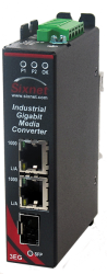 <strong>SLX-3EG-1SFP</strong><br/><span style="color : #000000 ;">Convertisseur de média Gigabit industriel non géré SLX-3EG</span>