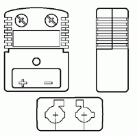 <strong>TMPCNS06</strong><br/><span style="color : #000000 ;">Connecteur standard à déconnexion rapide type E femelle</span>