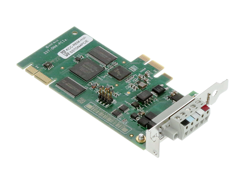 SST DN4 Card, DeviceNet Master/Slave, 1 Channel, PCI Express 1x, Half Bracket - DLL/LIB - Control