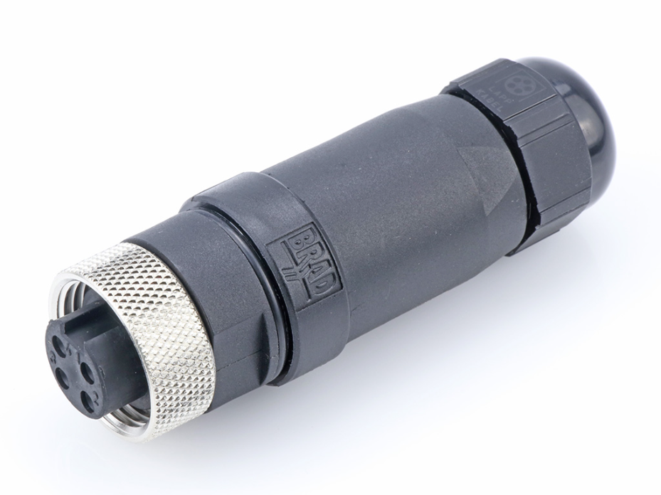 Mini-Change Field Attachable, Female Connector, 4 Pole, Cable Range: 5.08-11.43mm Outside Diameter with Internal Threads