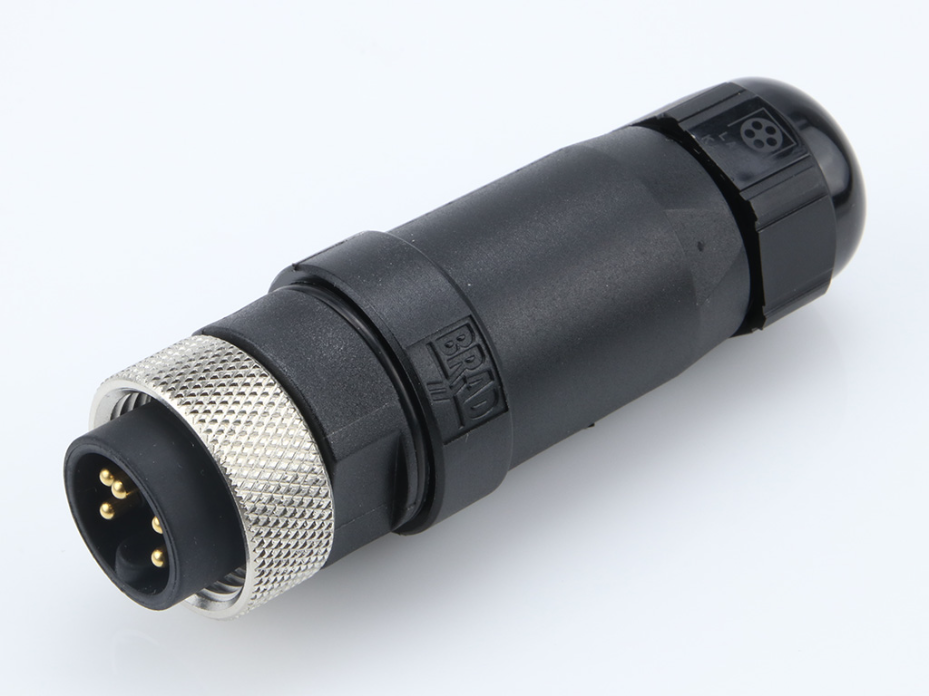 Mini-Change Field Attachable, Male Connector, 5 Pole, Cable Range: 5.08-11.43mm Outside Diameter with Internal Threads