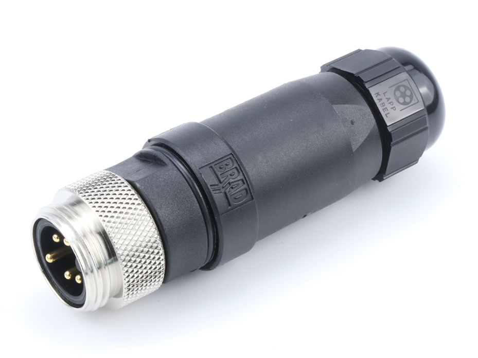 Mini-Change Field Attachable, Male Connector, 5 Pole, Cable Range: 5.08-11.43mm Outside Diameter with External Threads