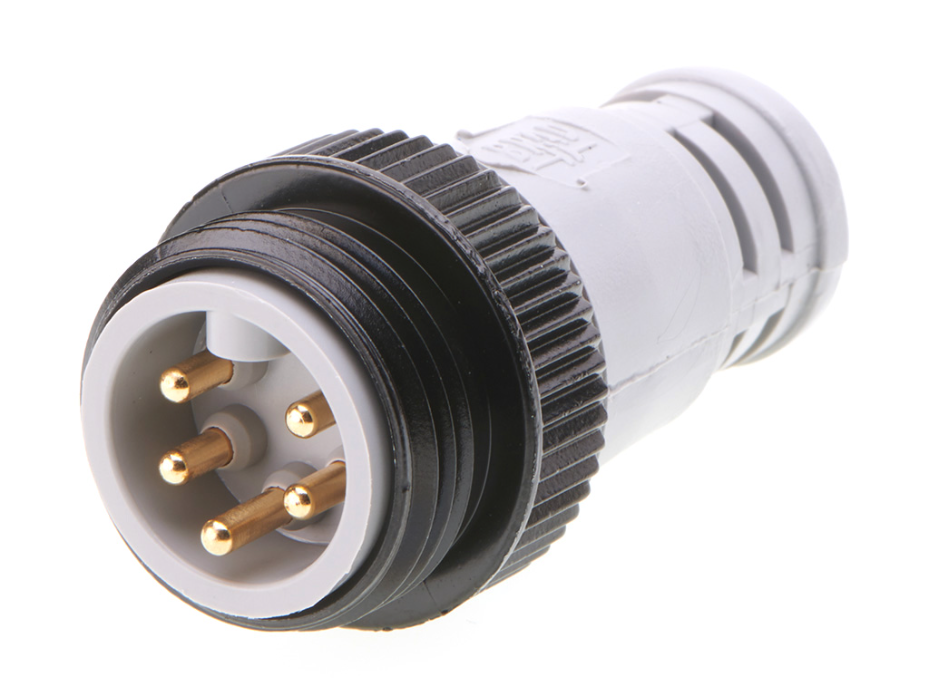 DeviceNet Trunk Male Terminator Resistor with Mini-Change Connection, without LEDs, 5 Poles