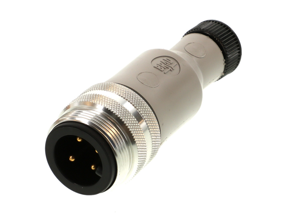 BradPower D-Size (1 3/8"–M35) Quick-Change Male to Micro-Change Female Pass Thru, 4-Pole