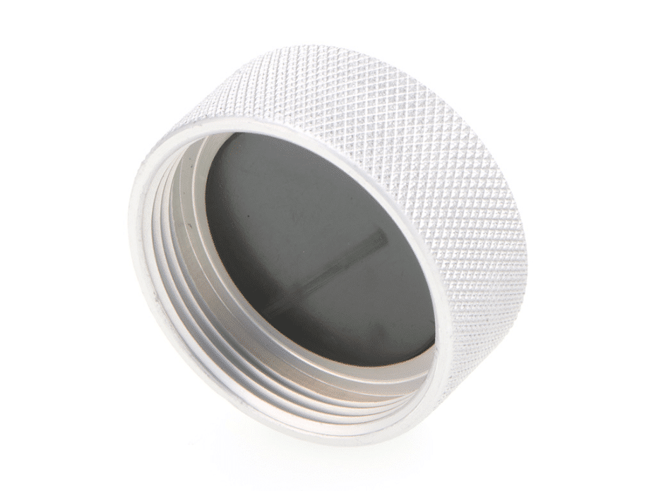 BradPower D-Size (1 3/8"–M35) Female Closure Cap, Internal Threads, 38.35mm Diameter