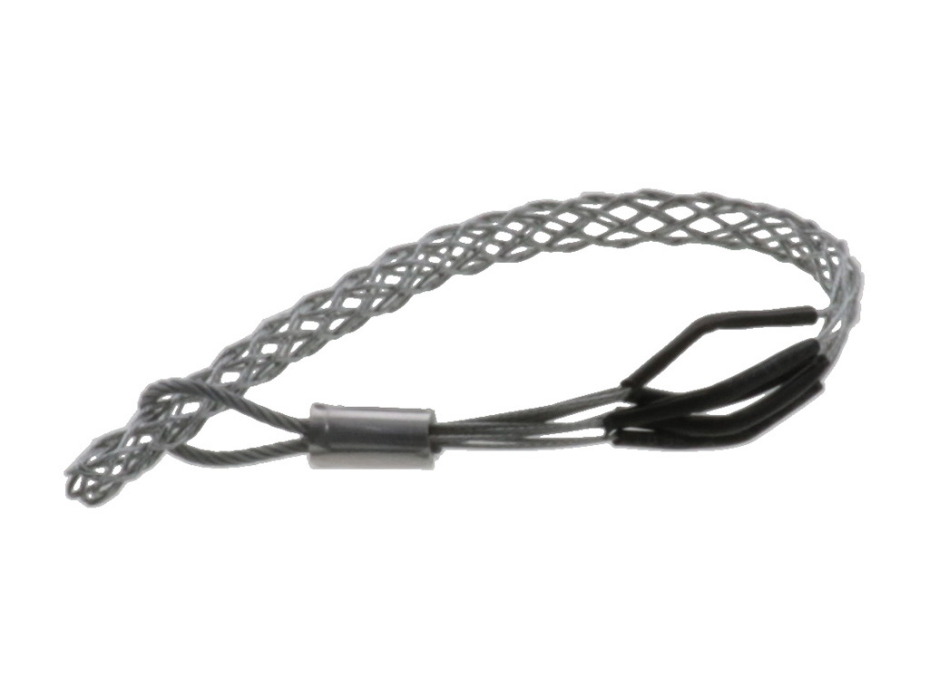 Junior Duty Wire Mesh Pulling Grip, Single Weave, Flexible Eye, Mesh Length 0.178m (7.00"), Approximate Break Strength 771.11kg (1700 lbs)