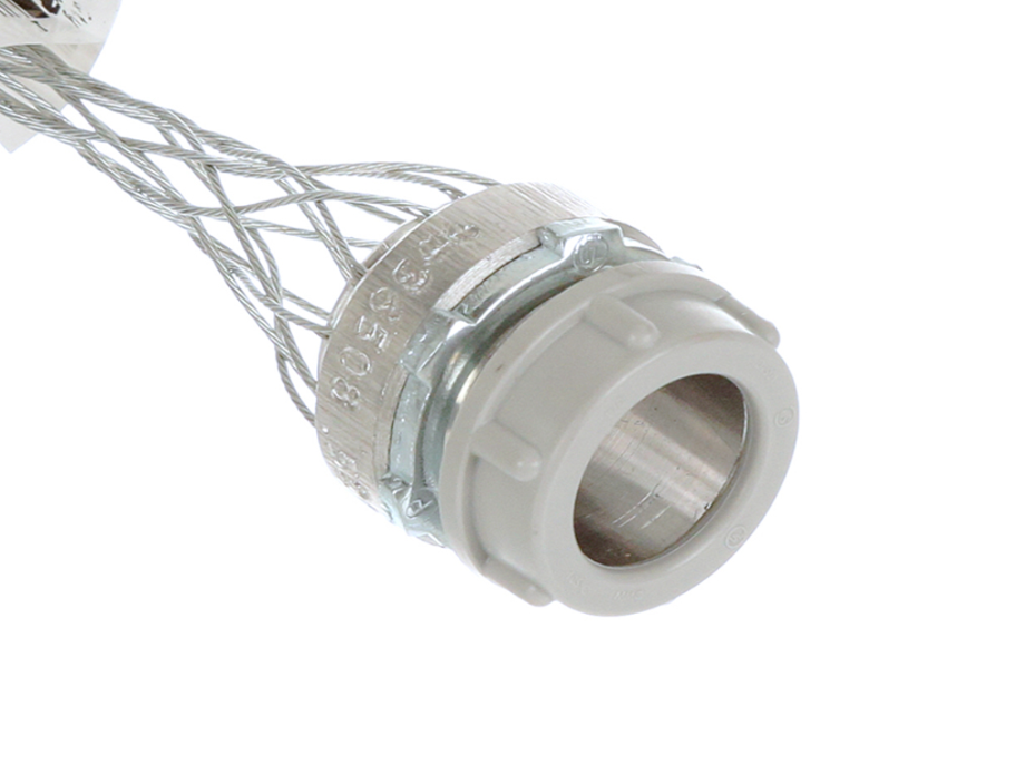 Dust-Tight Strain Relief Wide Range Grip, 3/4" NPT, Straight Male, Cable  Diameter 13.21-18.54mm (.520-.730"), Approximate Break Strength 204.12kg (450 lbs)