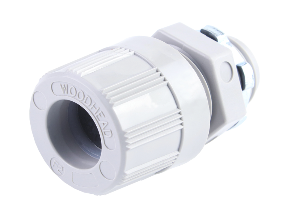 MAX-LOC Multi-Hole Strain Relief, 1/2" NPT, Straight Male with O-Ring, Cable Diameter 7.37mm (.290")