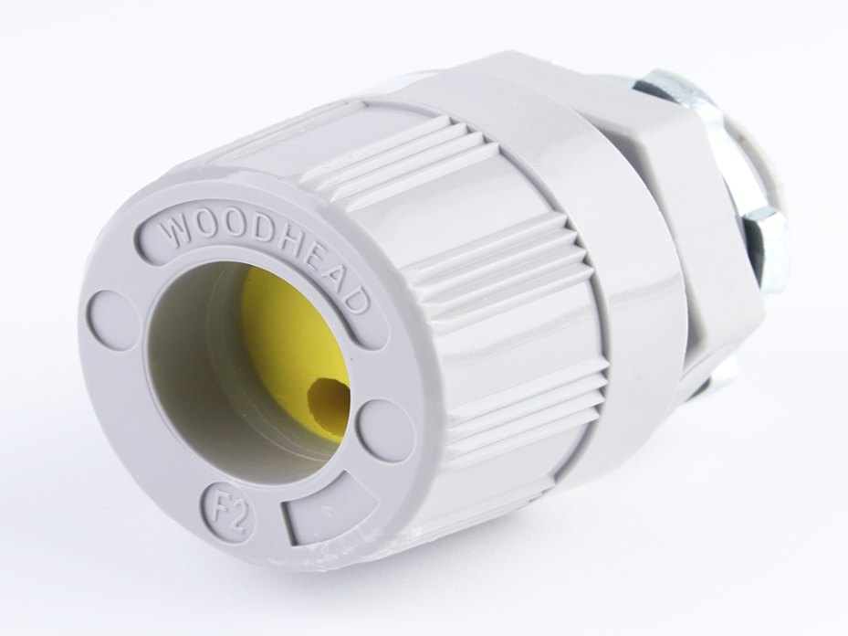 MAX-LOC Multi-Hole Strain Relief, 2, 3, 4, 5, 6, or 7 Hole Grommet, 1/2"  NPT, Straight Male with O-Ring, Cable Diameter 4.75mm (.187")