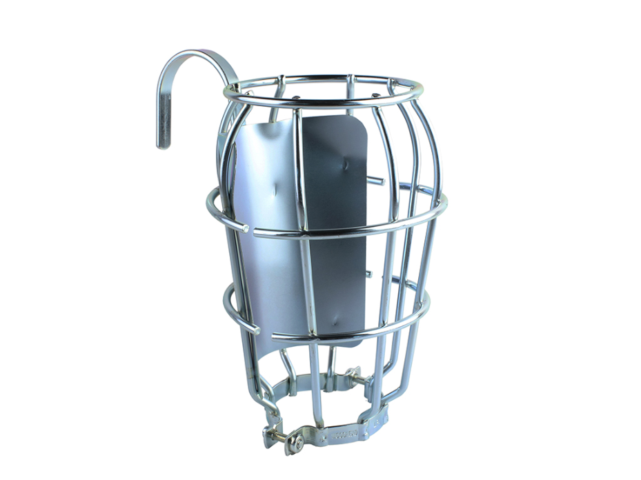 100W Guard Open-End with Reflector Steel In Plastic
