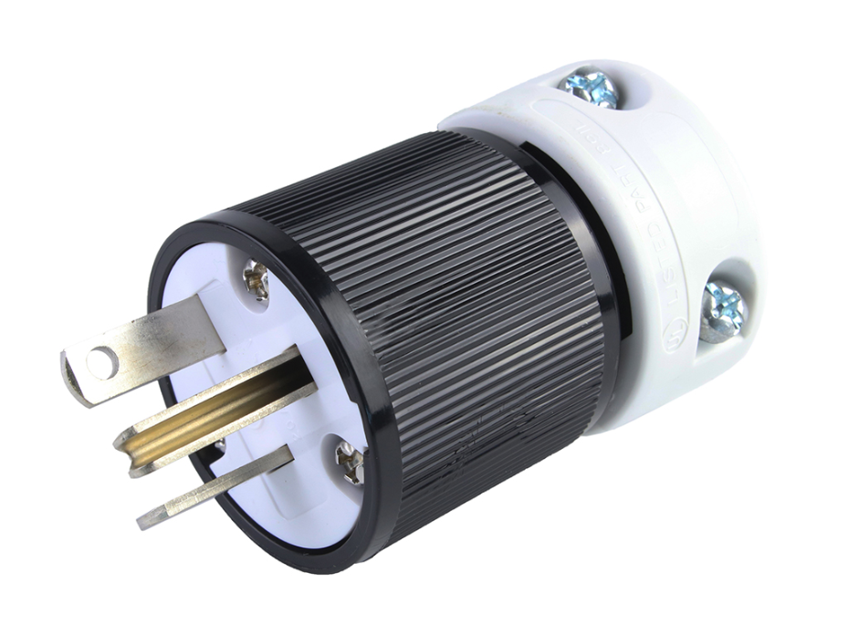 Safeway Plug, 2 Pole/3 Wire, NEMA 5-20, 125V