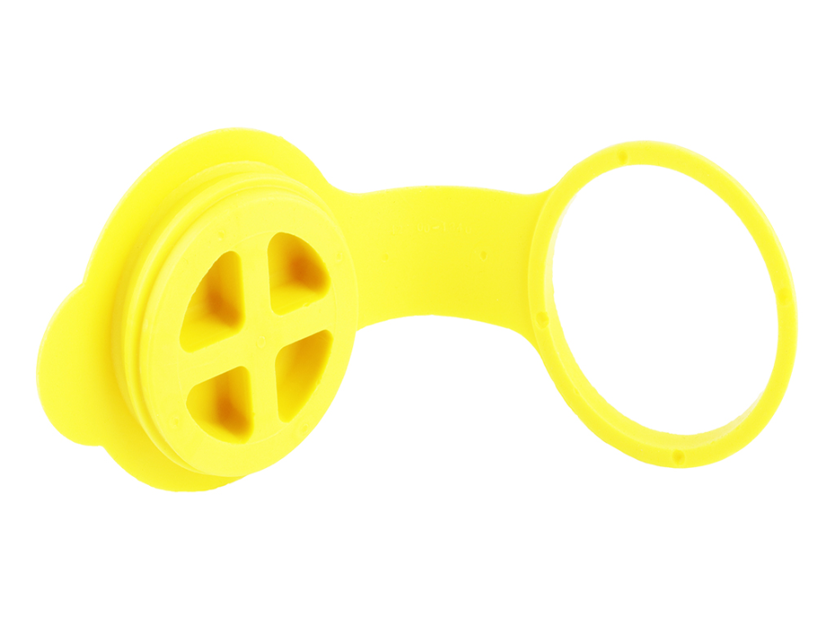 Watertite Extreme Connector Closure Cover, B-Size Yellow Body - Cord Grip