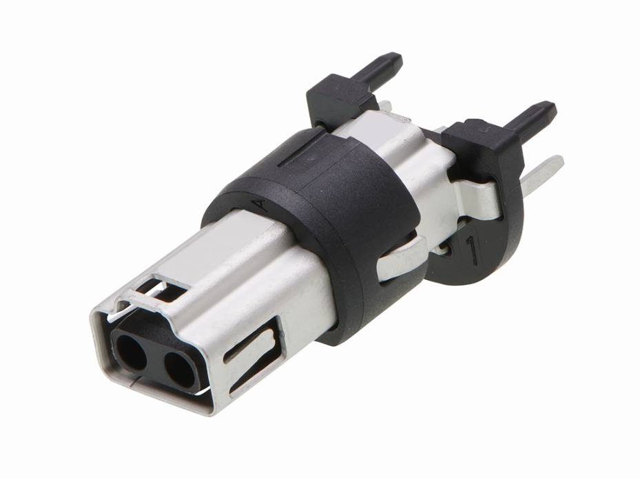 T1 Industrial Single-Pair Ethernet (SPE) PCB Jack, M12, Straight, 8.00mm, IP67