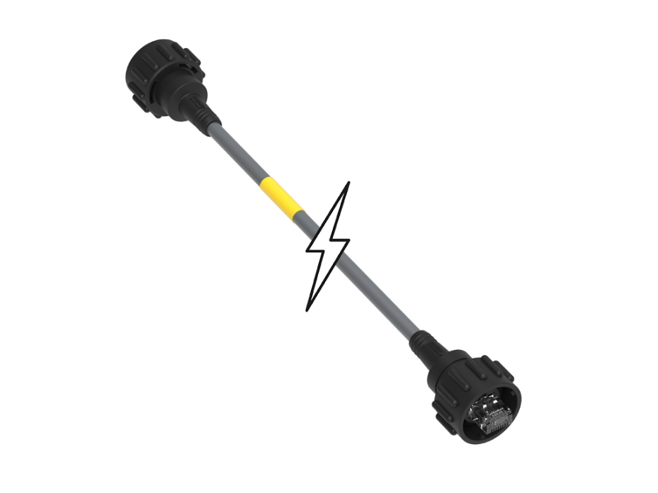 Double End IP67 Bayonet, 0.91m (3.0') Length