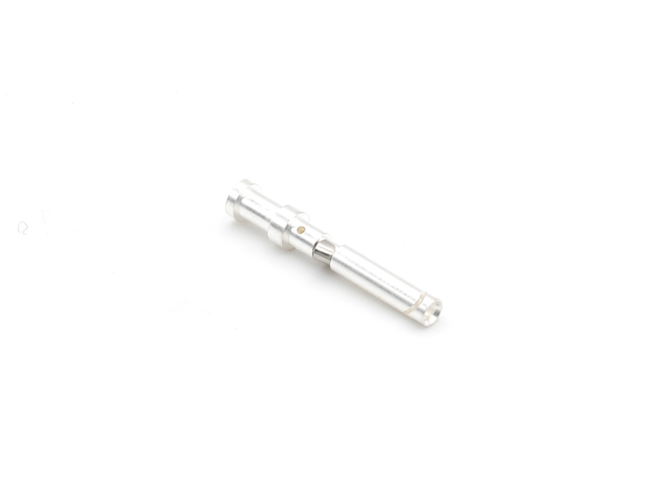 GWconnect Turned Crimp Contact for 10A Inserts and Modules, Female, Silver (Ag) Plated Copper Alloy, 0.50mm² (20 AWG), 100 per Bag