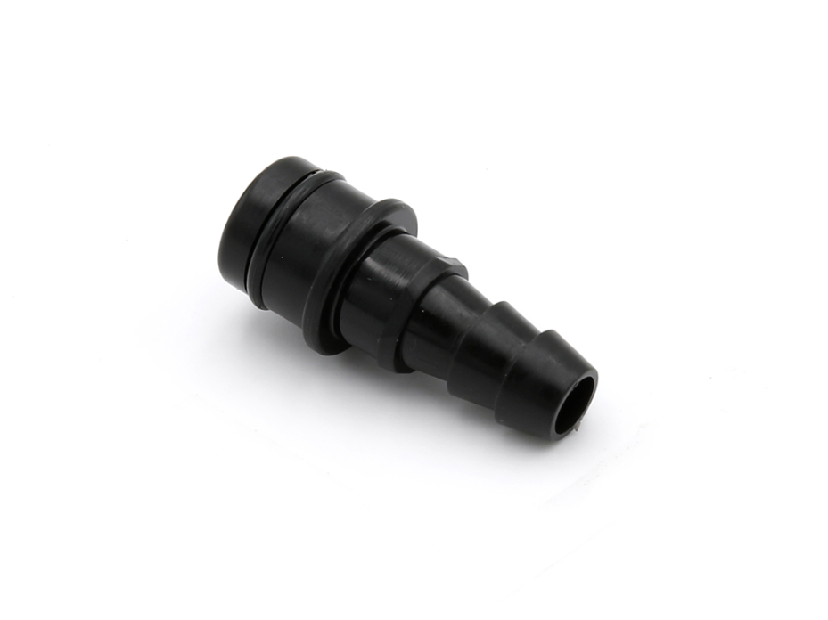 GWconnect Pneumatic Contact, Male, with Nitrile Gasket, for 6.00mm I.D. Tubes, Black