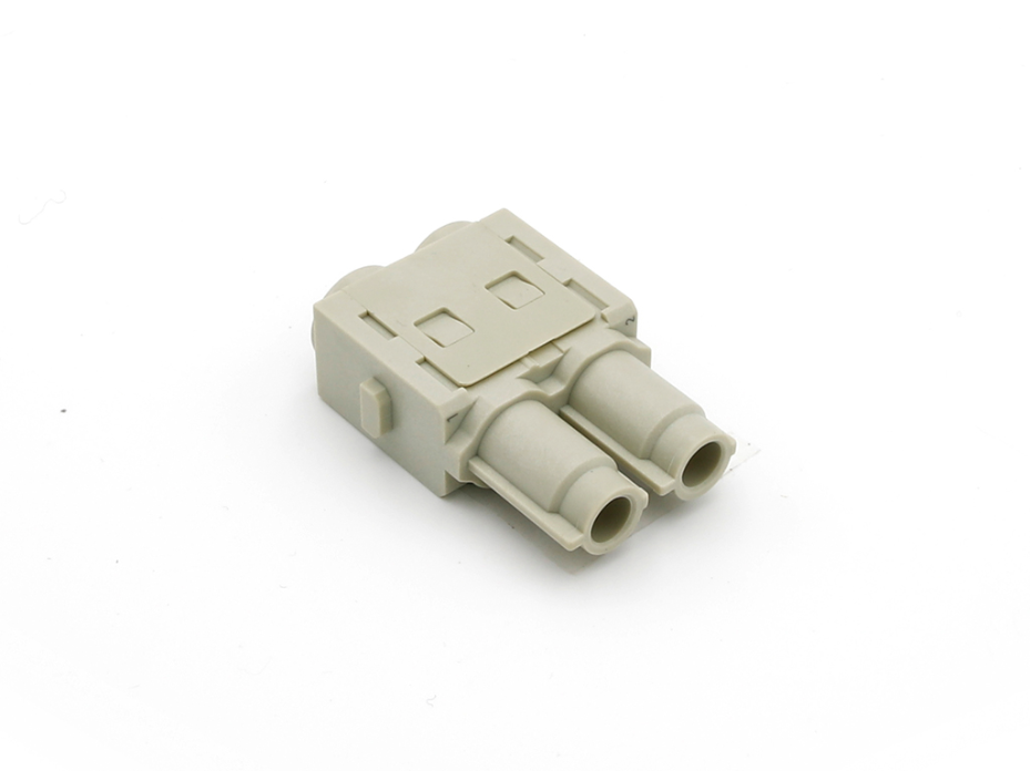 GWconnect Crimp Contact Power Module, Female, 2-Pole, 70A, for Crimp Contacts, Grey