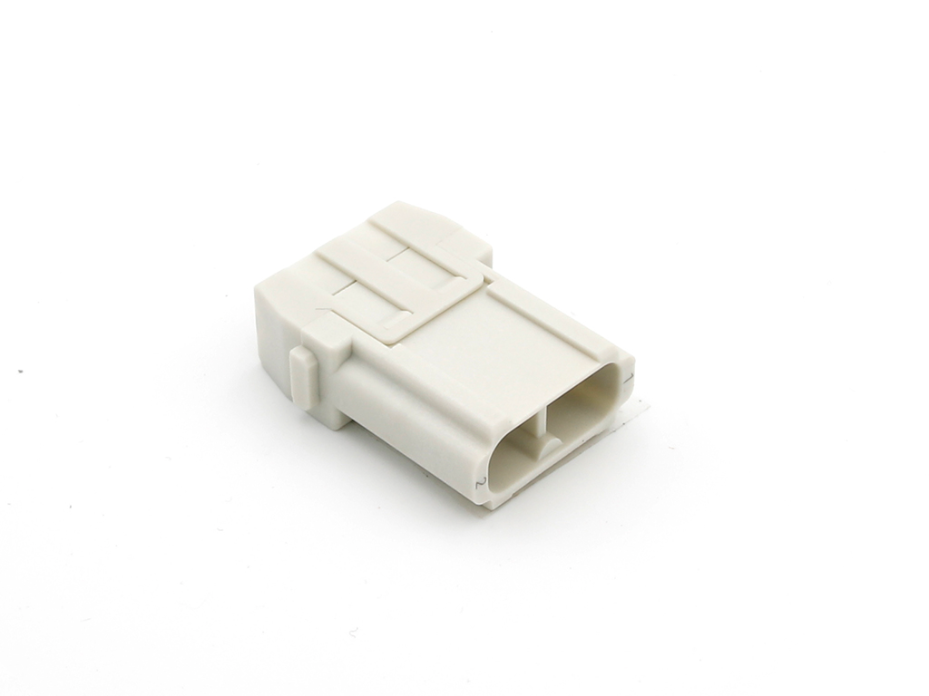 GWconnect Crimp Contact Power Module, Female, 2-Pole, 40A, for Crimp Contacts, Grey