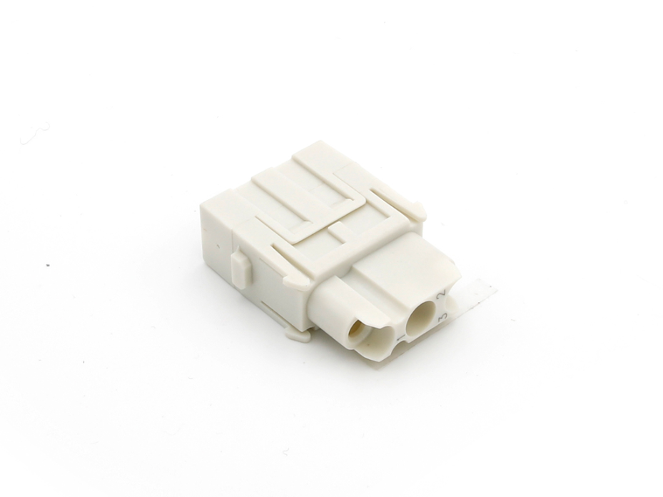 GWconnect Crimp Contact Insert, Female, 3-Pole, 40A, for Crimp Contacts,  Size «34.2x14.60»