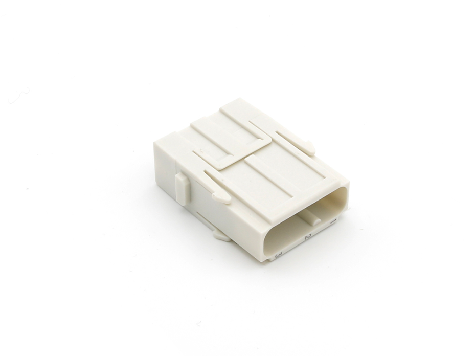 GWconnect Crimp Contact Insert, Male, 3-Pole, 40A, for Crimp Contacts, Size «34.2x14.60»