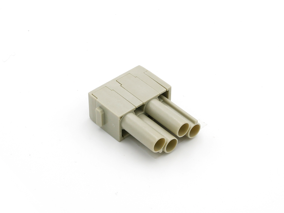 GWconnect Crimp Contact Insert, Female, 4-Pole, 40A, for Crimp Contacts,  Size «34.2x14.60»
