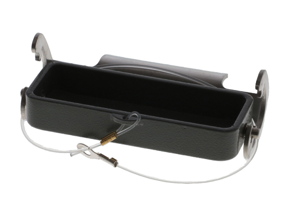 GWconnect STD - Standard, Cover, Die-cast Aluminum, with 1 Lever, without Gasket, Size 16A «66x16», Grey