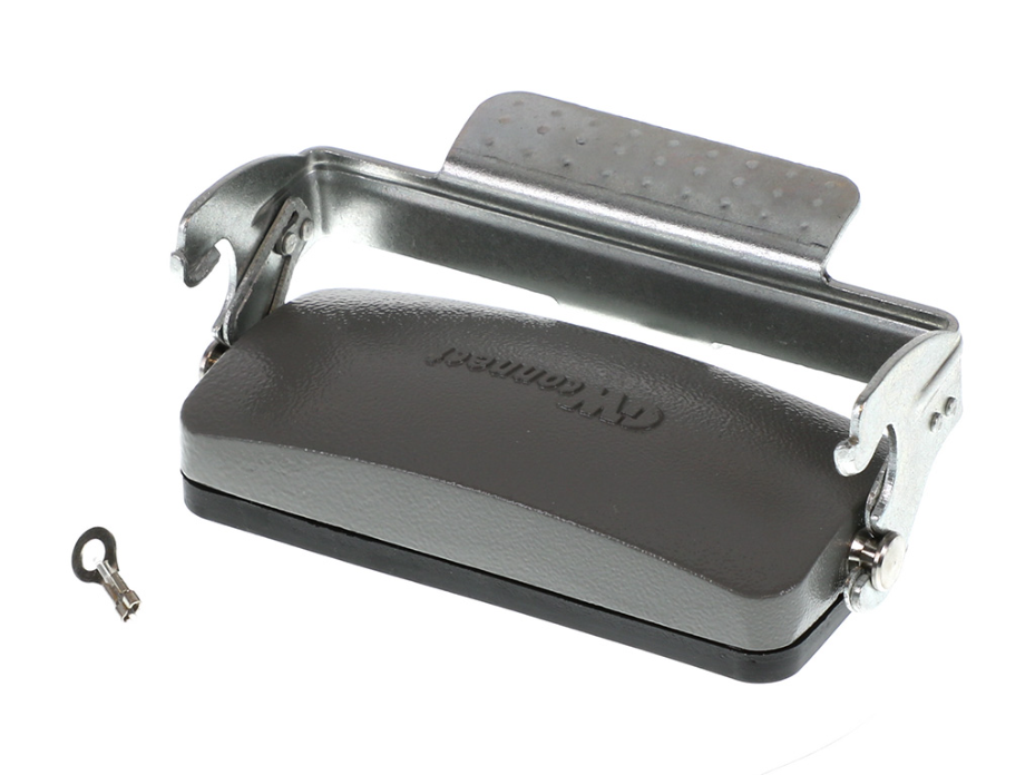 GWconnect STD - Standard, Cover, Die-cast Aluminum, with 1 Lever, with Gasket, Size 16B «77x27», Grey