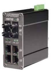 Switch Ethernet industriel non géré 106FX2 MDR, ST 15 km