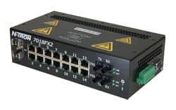 Switch Ethernet industriel géré HV 7018FX2, ST 80 km