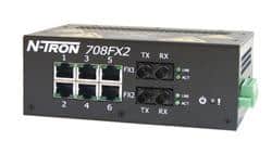 Switch Ethernet industriel géré 708FX2, ST 40 km