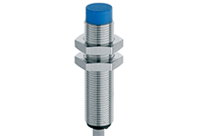 Contrinex Inductive Sensor, M12 Housing, 10mm Operating Distance, Non-embeddable, NPN, NO, 2m 3-wire PVC Cable, 50mm Housing Length