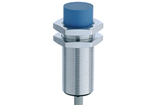 Contrinex Inductive Sensor, M18 Housing, 20mm Operating Distance, Non-embeddable, NPN, NC, 2m 3-wire PVC Cable, 51mm Housing Length