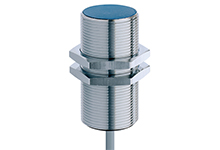 Contrinex Inductive Sensor, M30 Housing, 22mm Operating Distance, Quasi-embeddable, PNP, NC, 2m 3-wire PVC Cable, 60mm Housing Length