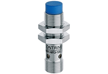 Contrinex Inductive Sensor, M12 Housing, 10mm Operating Distance, Non-embeddable, NPN, NO, 4-pin M12 Connector, 45mm Housing Length