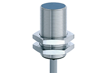 Contrinex Inductive Sensor, M18 Housing, 12mm Operating Distance, Quasi-embeddable, NPN, NO, 2m 3-wire PVC Cable, 36mm Housing Length